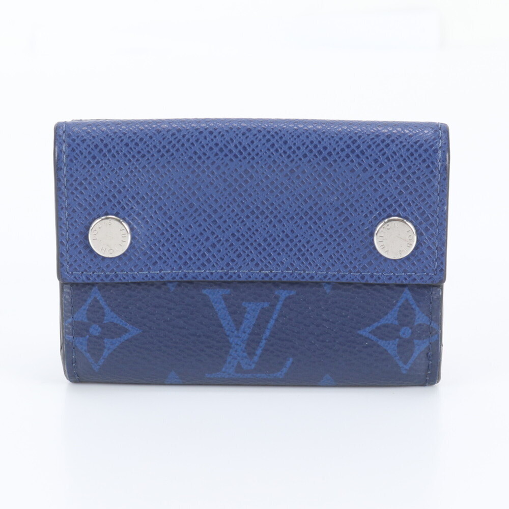 Louis Vuitton Taigarama Discovery Compact Wallet M67620 Leather Tri-fold for ...